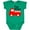 Kelly Green, variant on Inktastic Future Firefighter Cute Red Firetruck Boys or Girls Baby Bodysuit
