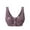 Dark Purple, variant on Women's Cloud Feel Ice Skin Seamless Back Bra for Large Support Beige 38