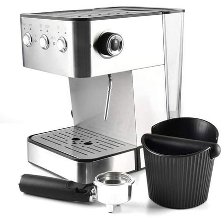 

espresso tamper Espresso Grounds Knock Box Small Coffee Puck Knock Box with Removable Knock Bar for Espresso Machine Coffee Grind