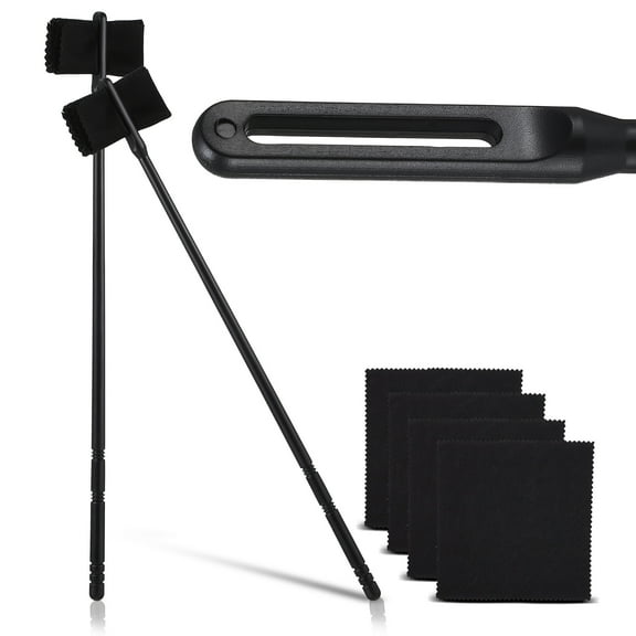 1 Set Flute Cleaning Rod Flute Clean Cloth Rod Flute Cleaning Tool Cleaning Kit for Flute