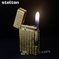thumbnail image 4 of Kerosene lighter, Top Metal Pocket Lighter Daily Use, Sold Without Fuel.,SKU00971-古银, 4 of 15