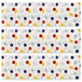 thumbnail image 1 of OULII Serviettes en Papier à Pois Colorés 20 Pcs Convenant aux Fêtes d'Été Table à Manger, 1 of 8