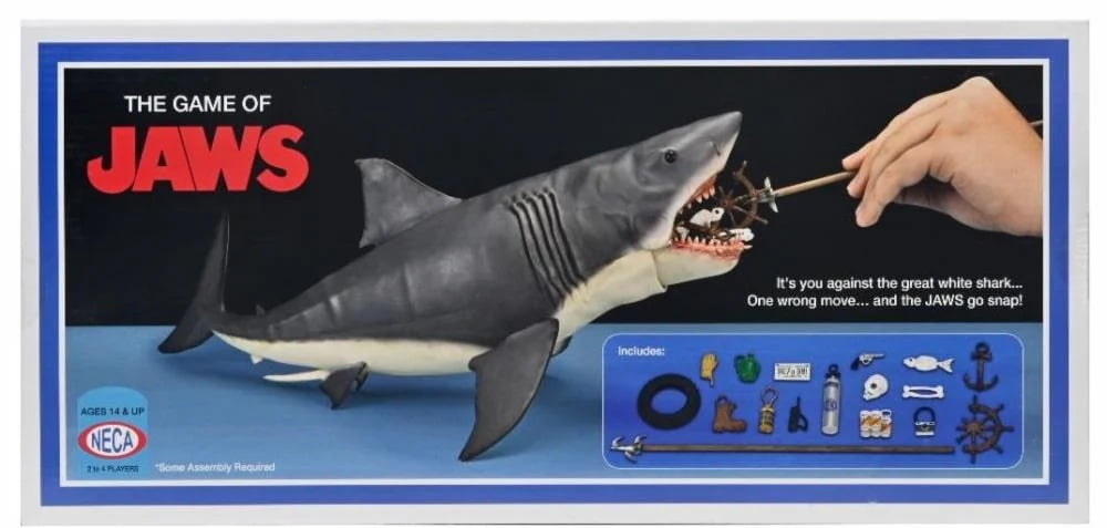 NECA, Jaws 50th Anniversary Action Figure, 15 Inch The Game of