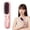 Pink, variant on 2026 Upgraded Brush Negative, Cordless Hair Straightener Brush, Portable Straightening Brush for Travel, Travel Hair Straightener for Women, Rechargeable & Anti-Scald