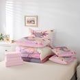 thumbnail image 5 of YST Pink Axolotl 7-Piece Bedding Set, Cute Animal Comforter Set, Queen Size, 5 of 5