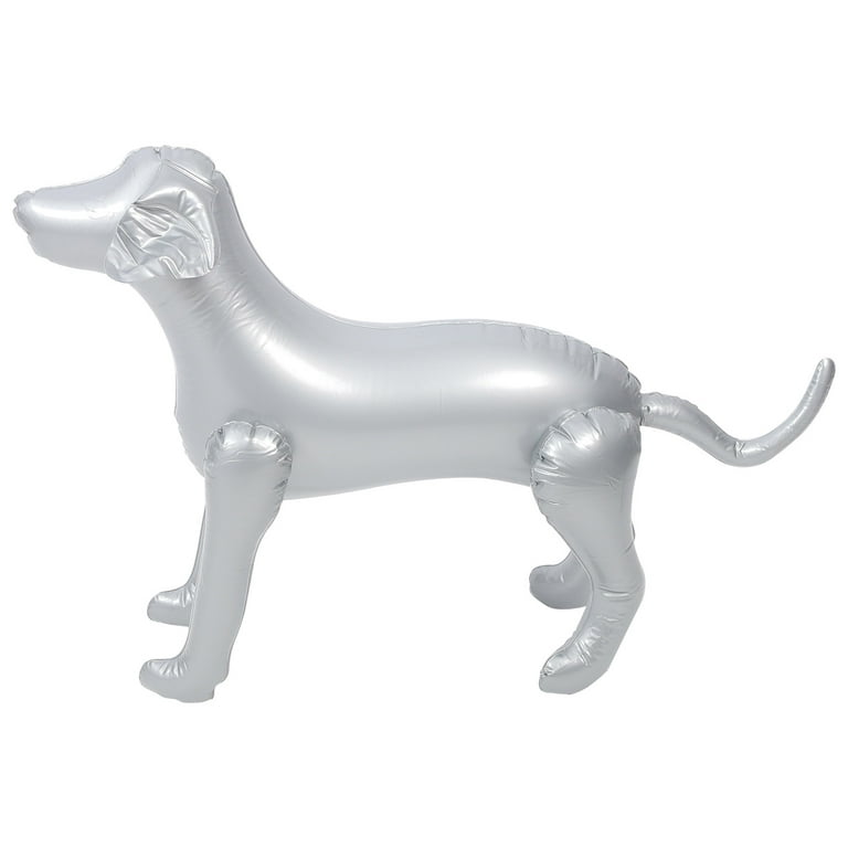 Dog Mannequin Self Standing Inflatable Dogs Models Pet Animal