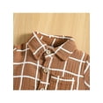 thumbnail image 4 of Bagilaanoe Newborn Baby Boys 2Pcs Outfits Plaid Lapel Short Sleeve Buttons Shirt Tops Shorts 6M 12M 18M 24M 3T Infant Casual Set, 4 of 9