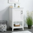thumbnail image 2 of 18 inch Single Bathroom Vanity in White, 2 of 15