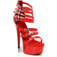 thumbnail image 2 of NEVE-609 6"  Stiletto With Multiple Buckles, 2 of 2