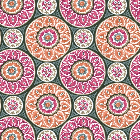 Berkshire Home 100% Polyester 54" Indoor/Outdoor Tabea Twilight Fabric, Cut by the Yard