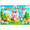 3A, variant on Colorful Cartoon Themed Happy Easter Banner with Bunny Duck and Eggs Background Decor for Easter Party Celebrations Family Gatherings Photo Shoots Decorations Supplies