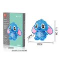 thumbnail image 1 of Disney-bloques de construcción de micropartículas de Lilo & Stitch, modelo de animación de dibujos animados ensamblado, juguetes educativos de descompresión, 1 of 4