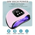 thumbnail image 2 of Lámpara UV para uñas BIGBEAR de 48 W, secador de uñas UV LED para esmalte en gel, 2 of 6