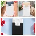 thumbnail image 2 of 3 pcs Silicone Cellphone Wallet Sticky Phone Wallet Adhesive Phone Card Holder for Back of Phone Case, 2 of 6
