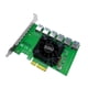 thumbnail image 3 of PCI-E A USB 3.0 Adaptador de 6 puertos Convertidor de 6 puertos PCI-Express 4x Extender 20GBPS Computadora Accesorios de minería de computadora Suministros de PC de escritorio Guardurnaity EL005577-00B, 3 of 7