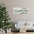 thumbnail image 2 of Stupell Industries Christmas Trees Ornate Letters Graphic Art Gallery Wrapped Canvas Print Wall Art, Design by Lil' Rue, 2 of 7