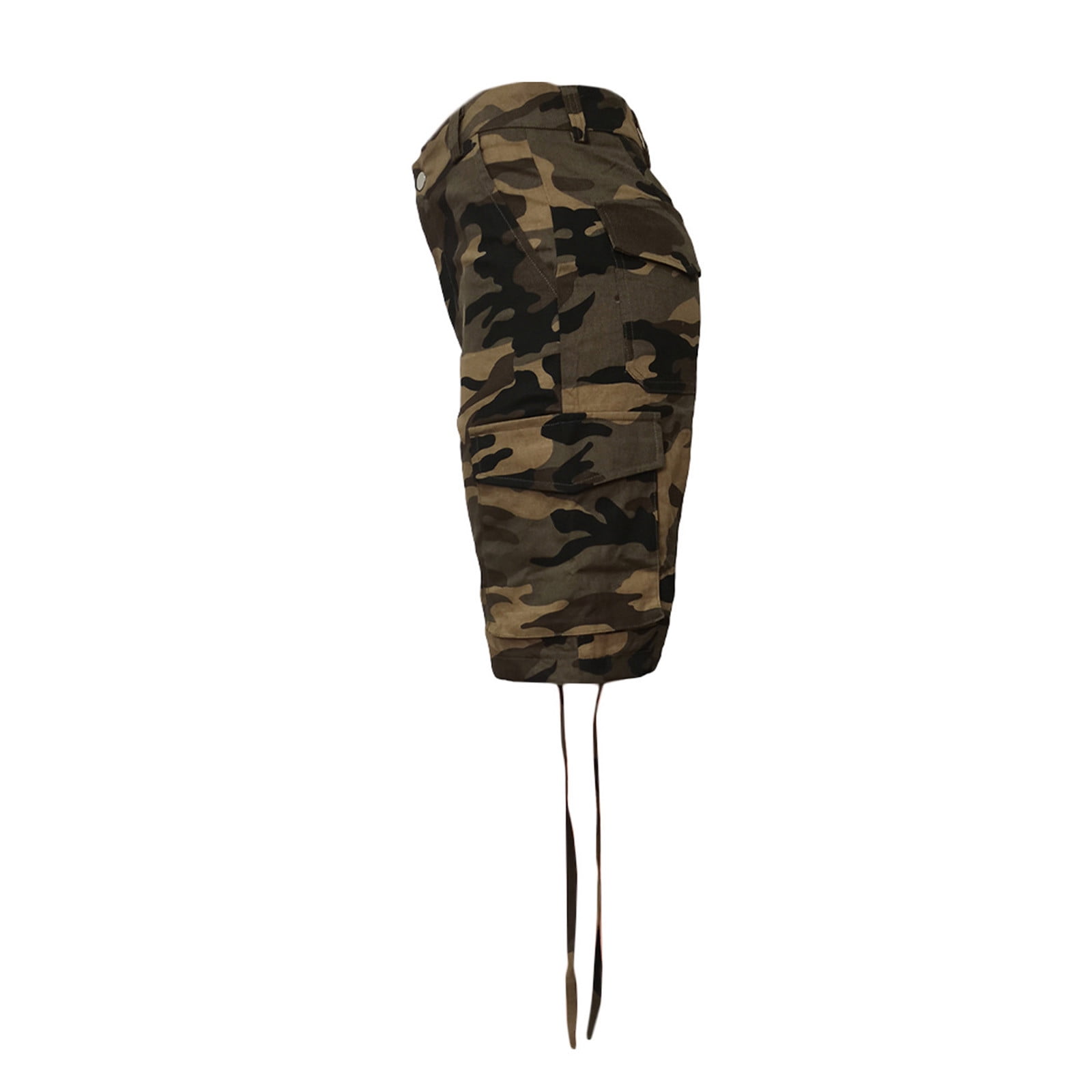 Generic Women Camo Shorts Slim Fit Camouflage Cargo Shorts Casual Army Fatigue Shorts with Pockets