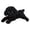 Black, variant on Playful Toy – Adorable Oversized Puppy for Kids and Collectors Indoor Outdoor Cuddly Companion for 14.96 inch