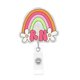 thumbnail image 2 of Clip retráctil automático para porta credencial | Porta credencial de plástico multicolor para el trabajo, la escuela y eventos | Llavero con cierre resistente, 2 of 6