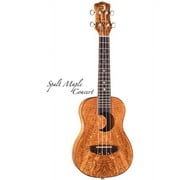 Luna Uke Concert Spalt Maple Crescent