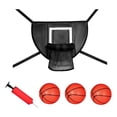 thumbnail image 4 of Mini Basketball Hoop for Trampoline Backyard Goal Game Lightweight Backboard Black 45x35cm, 4 of 7