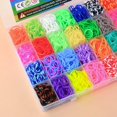 thumbnail image 2 of Juego de fabricación de pulseras, kit de pulseras con bandas de goma para niños, kit de recarga para niñas y niños, kit para hacer pulseras de la amistad, fabricación de joyas, 2 of 5