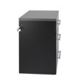 thumbnail image 2 of Prepac HangUps 3-Drawer Base Storage Cabinet, Black, 2 of 9