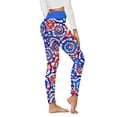 thumbnail image 1 of WILLBEST Pantalones de Yoga de Cintura Alta Para Mujer, Mallas Deportivas Para Entrenamiento, Correr, Levantamiento de Pesas, Estampados, Cómodos, Elásticos, Ropa Deportiva Chica, 1 of 3