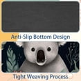 thumbnail image 4 of Koala Square Non-Slip Rubber Bottom Printed Desk Mat Mousepad for Office and Gaming - 8.3x9.8 Inch, 4 of 6