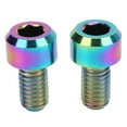 thumbnail image 2 of Front Derailleur Screw, Colorful  Alloy Round Glossy Polished Treatment Bike Front Rear Derailleur Screws  for Cycling, 2 of 8