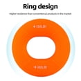 thumbnail image 3 of Silicona Finger Power Ring Pinza de muñeca redonda para gimnasio Fitness Training (naranja), 3 of 6