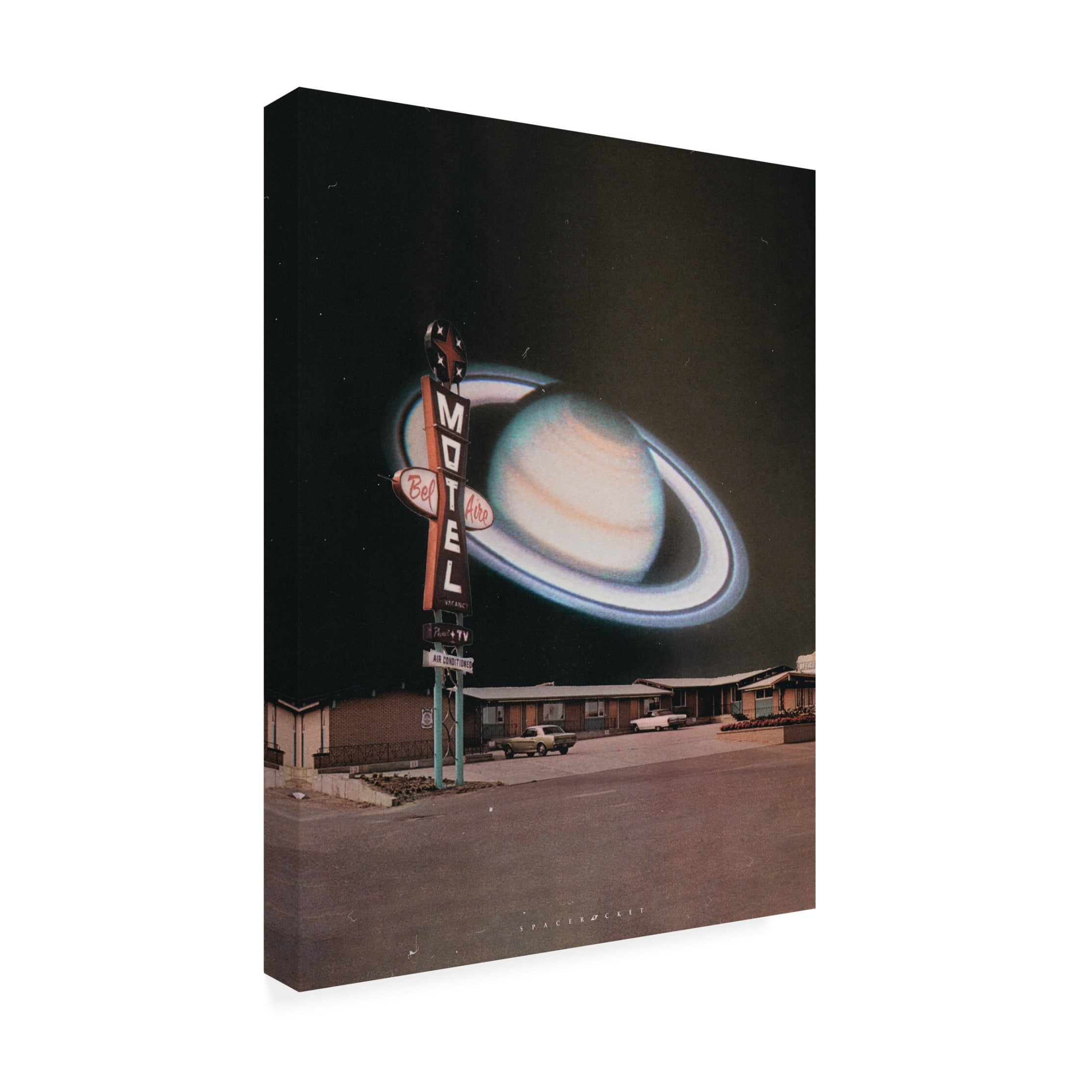 Trademark Fine Art spacerocket art 435 Canvas Wall Art