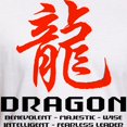 thumbnail image 3 of CafePress - Chinese Astrology Dragon Fitted T Shirt - Fitted T-Shirt, Vintage Fit Soft Cotton Tee, 3 of 4