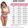 thumbnail image 5 of YAZI Women's Cotton Underwear High Waist Stretch Briefs Soft Underpants Ladies Full Coverage Panties 5 Pack, 5 of 10