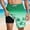 Green, variant on Athletic Shorts for Men Lined Boating Hawaiian Summer Board Shorts for Men Drawstring Elastic Waist Tropical Printed Pockets