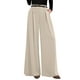 thumbnail image 1 of Pantalones de trabajo PRETTYGARDEN 2025 de cintura alta y pierna ancha para mujer, 1 of 8