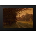 thumbnail image 2 of Gruelle, Richard Buckner 24x17 Black Modern Framed Museum Art Print Titled - Indiana Landscape, 2 of 5