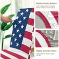 thumbnail image 3 of American Flag Stretch Chair Covers Set of 4 Removable Washable Dining Chair Slipcovers for Kitchen Dining Room Hotel Decor, 3 of 6