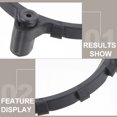 thumbnail image 3 of TABLZONE 2-Pack CPU Radiator Mounting Brackets Compatible with Air Cooler, ABS Material, 3 of 8