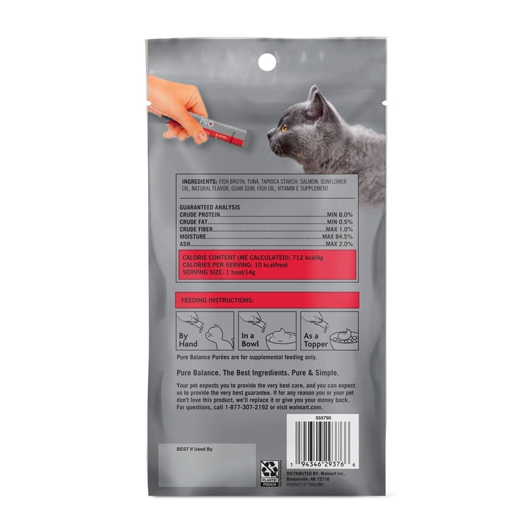 Gourmet Wet Cat Treats, Tuna & Salmon, 6-Pack photo 8