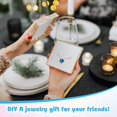 thumbnail image 7 of 1box 48Pcs 16 Styles Mix Shapes Loose Beads Crystal Pendant Leaf Teardrop Butterfly Snowflake Star Heart Hamsa Hand AB Crystal Beads for Necklace Earrings Bracelet Jewelry Making, 7 of 7