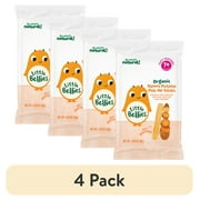 (4 pack) Little Bellies Organic Sweet Potato Pick-Me Sticks, Baby & Toddler Puff Snack, Age 7 Months, 0.56 oz