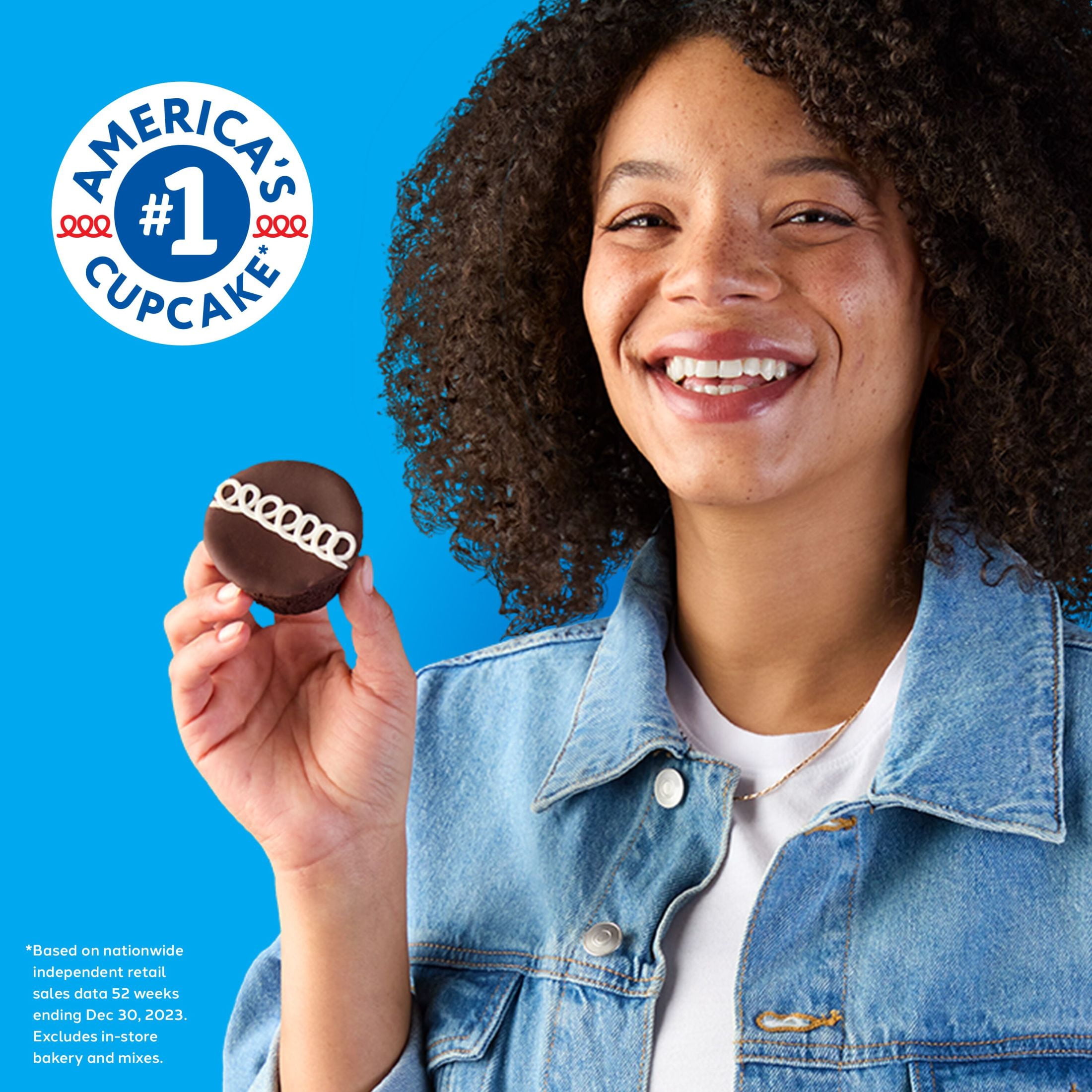 (3 pack) Hostess Cupcakes, Chocolate Snack Cakes, 12.7 oz Box (8 Count)