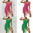 thumbnail image 2 of ZPAQI Women Crochet Bathing Suit Cover Up Beach Cover Up Tassels Swimsuit Cover Up, 2 of 18