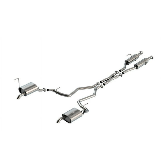 Borla 140906 Cat-Back Dual Rear Exit Exhaust System Kit
