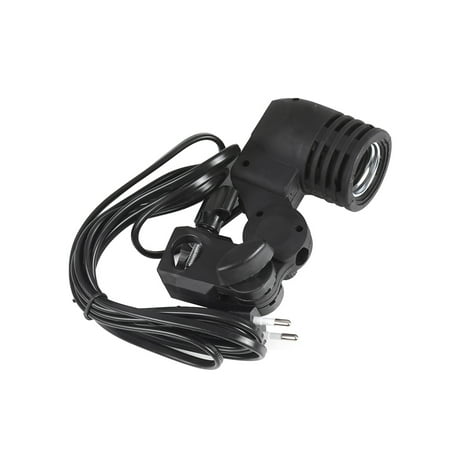 

For E27 Bulb Holder Socket Flash Swivel Bracket Photo Light Lamp Mount (EU Plug)