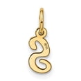 thumbnail image 3 of 10k Small Script Initial S Charm, 3 of 4