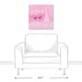 thumbnail image 3 of Creative Products Je t'aime beaucoup 20x20 Canvas Wall Art, 3 of 4