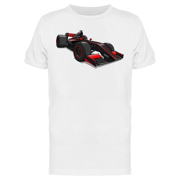 Dark Racing Car T-Shirt Men -Image by Shutterstock, Male Medium
