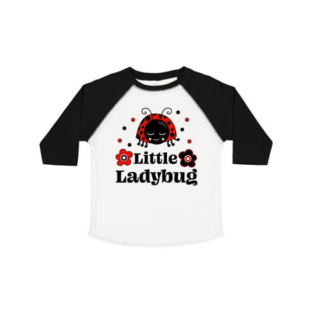 

Inktastic Little Ladybug with Flowers Gift Toddler Boy or Toddler Girl T-Shirt